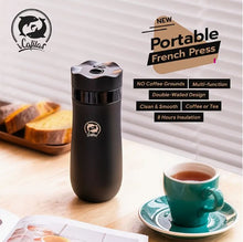 Cargar imagen en el visor de la galería, Cafetera Viajera de Prensa francesa portátil Delux Marca Icafilas