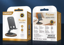 Cargar imagen en el visor de la galería, Soporte Holder Escritorio plegable para telefono Kaku Ksc-1593