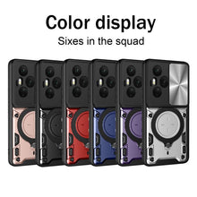 Cargar imagen en el visor de la galería, Estuche Armo Proteccion Camara Con Soporte para Honor 400 pro