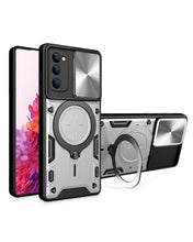 Cargar imagen en el visor de la galería, Estuche Proteccion Camara Con Soporte Samsung S21 Fe