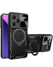 Cargar imagen en el visor de la galería, Estuche Proteccion Camara Con Soporte Xiaomi Redmi Note 13 Pro Plus 5G