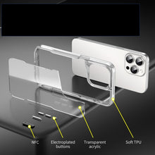 Cargar imagen en el visor de la galería, Estuche Acrilico Anti Golpes Space pro iPhone 17