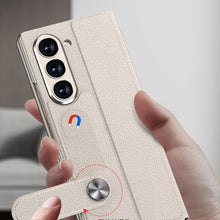 Cargar imagen en el visor de la galería, Funda Leather Card+Glass Para Samsung Galaxy Z Fold6