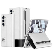 Cargar imagen en el visor de la galería, Funda Leather Card+Glass Para Samsung Galaxy Z Fold6