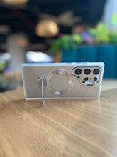 Cargar imagen en el visor de la galería, Funda transparente Magsafe Duo para Samsung S24 Ultra