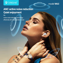 Cargar imagen en el visor de la galería, Audífonos Manos Libres Bluetooth Celebrat TWS-W63 Original