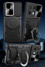 Cargar imagen en el visor de la galería, Estuche Proteccion Camara Con Soporte Para Xiaomi/Redmi Note 13 pro 5g/x6