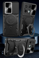 Cargar imagen en el visor de la galería, Estuche Proteccion Camara Con Soporte Para Xiaomi Redmi Note 13 Pro 4g