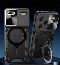 Cargar imagen en el visor de la galería, Estuche Proteccion Camara Con Soporte Xiaomi Redmi Note 13 Pro Plus 5G