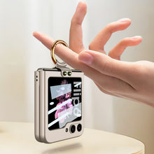 Cargar imagen en el visor de la galería, Estuche Leather Case Con Anillo para Samsung Z Flip6
