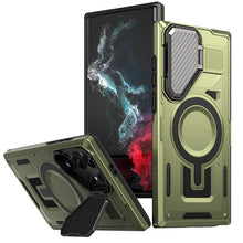 Cargar imagen en el visor de la galería, Estuche con soporte spartan Pro Con magsafe para Samsung S23 Ultra