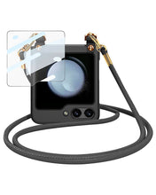 Cargar imagen en el visor de la galería, Estuche GKK Handbag + glass Con Correa para Samsung Z Flip5