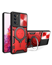 Cargar imagen en el visor de la galería, Estuche Proteccion Camara Con Soporte Samsung S21 Fe