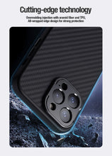 Cargar imagen en el visor de la galería, Funda Nillkin carboprop con Magsafe compatible con IPhone 15 pro