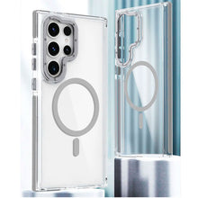 Cargar imagen en el visor de la galería, Funda transparente Magsafe colortech para Samsung S25 ultra