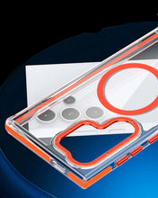 Cargar imagen en el visor de la galería, Funda transparente Magsafe colortech para Samsung S24
