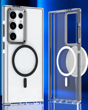 Cargar imagen en el visor de la galería, Funda transparente Magsafe colortech para Samsung S24 ultra