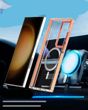 Cargar imagen en el visor de la galería, Funda transparente Magsafe colortech para Samsung S24 ultra