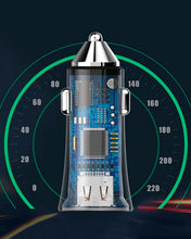 Cargar imagen en el visor de la galería, Cargador Carro Carga Rápida Usb/tipo C 36w Universal Ref P1