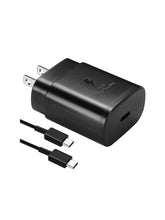 Cargar imagen en el visor de la galería, Cargador Samsung Tipo C A Tipo C Super Carga Rápida 25W Original