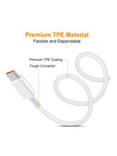 Cargar imagen en el visor de la galería, Cable Datos Xiaomi / Redmi USB A Tipo C Punta Naranja Original