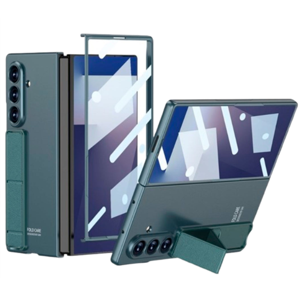 Funda GKK Leather Stad+Glass Para Samsung Galaxy Z Fold7