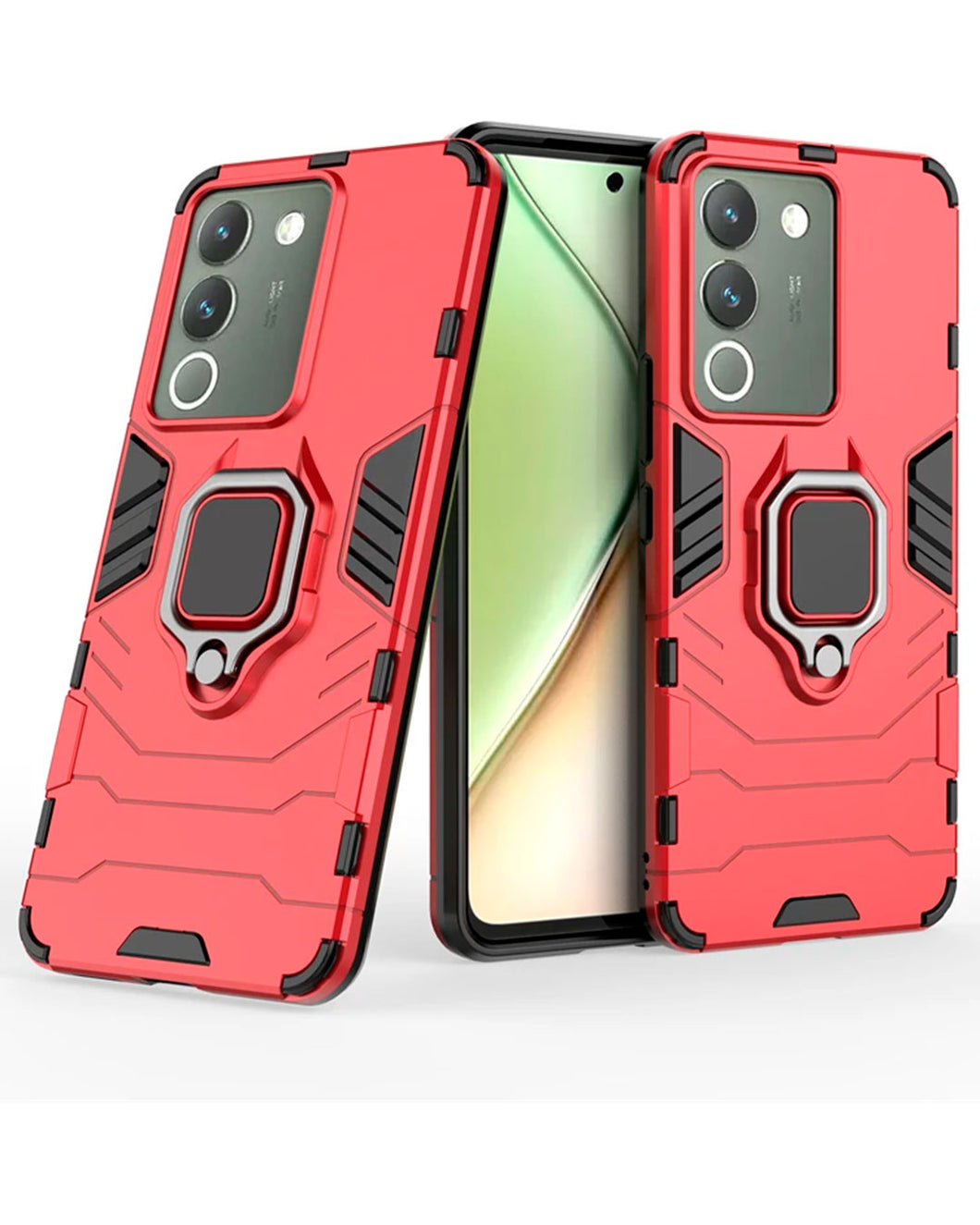 Estuche Anti Golpes Con Anillo Compatible con Vivo V30 Lite
