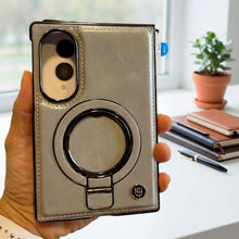 Cargar imagen en el visor de la galería, Estuche NY Leather con anillo soporte para Z fold8
