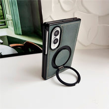 Cargar imagen en el visor de la galería, Estuche NY Leather con anillo soporte para Z fold8
