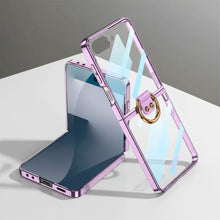 Cargar imagen en el visor de la galería, Estuche GKK Phantom Anillo De lujo para Samsung Z Flip7
