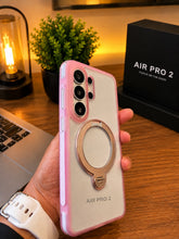 Cargar imagen en el visor de la galería, Estuche Air Pro 2 Con Soporte 360 Para Samsung s25 ultra
