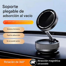 Cargar imagen en el visor de la galería, Soporte Holder Magnético Bracket Para Celular con Succion al vacio
