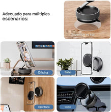 Cargar imagen en el visor de la galería, Soporte Holder Magnético Bracket Para Celular con Succion al vacio
