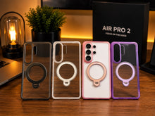 Cargar imagen en el visor de la galería, Estuche Air Pro 2 Con Soporte 360 Para Samsung s25 ultra
