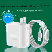 Cargar imagen en el visor de la galería, Cargador Original Supervooc 100W Max Para Oppo Reno, Realme
