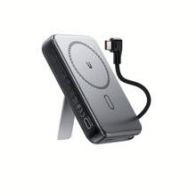 Cargar imagen en el visor de la galería, Power Bank Acefast De 10.000mah  22.5w con cable de datos retráctil tipo c Inalambrico
