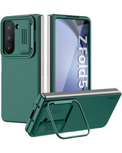 Cargar imagen en el visor de la galería, Estuche Nillkin Silky Silicone case con Soporte plegable para Z fold5
