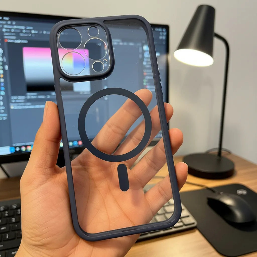 Estuche Colortech Nuiu Con Camara Glass Compatible Con iPhone 16 Pro