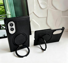 Cargar imagen en el visor de la galería, Estuche NY Leather con anillo soporte para Z fold8
