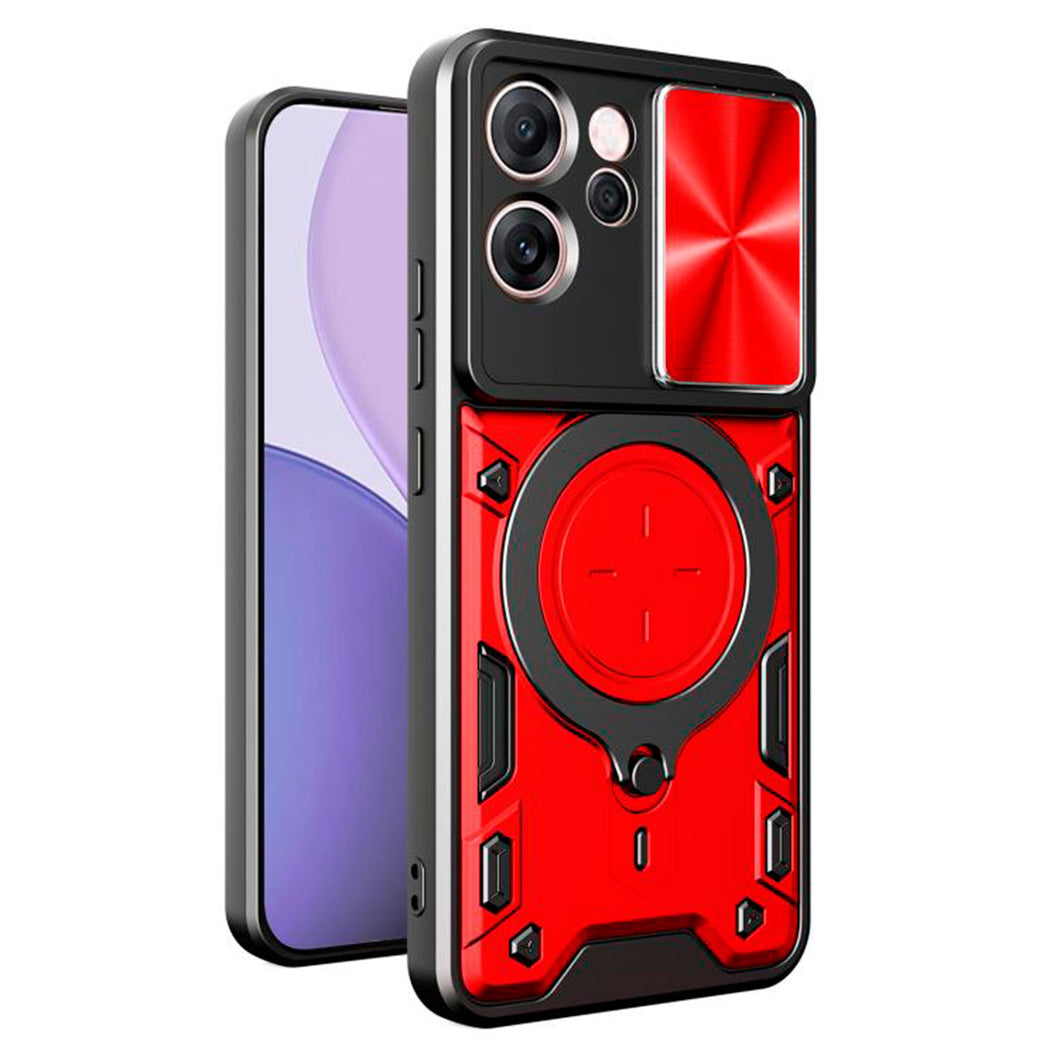 Estuche Armo Protección Camara Con Soporte Para Oppo Reno 14F