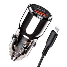 Cargar imagen en el visor de la galería, Cargador De Carro Carga Rápida  De Doble Puerto Usb 100W  para Iphone  JokadeJ026
