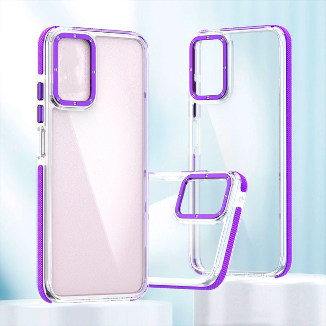 Funda Acilico transparente colortech Lite para Motorola edge 50 fusion