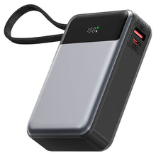 Cargar imagen en el visor de la galería, Power Bank Acefast De 20.000mah  65w con cable de datos retráctil tipo c
