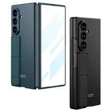 Cargar imagen en el visor de la galería, Funda GKK Leather Stad+Glass Para Samsung Galaxy Z Fold7
