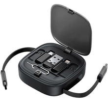 Cargar imagen en el visor de la galería, cable de datos retráctil multifuncional Acefast J3 de 60W
