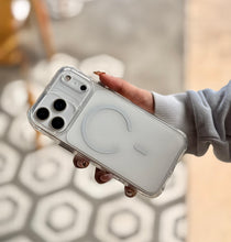 Cargar imagen en el visor de la galería, Estuche Space Color Magsafe Carga Inalambrica Compatible Iphone 17pro Max  clear
