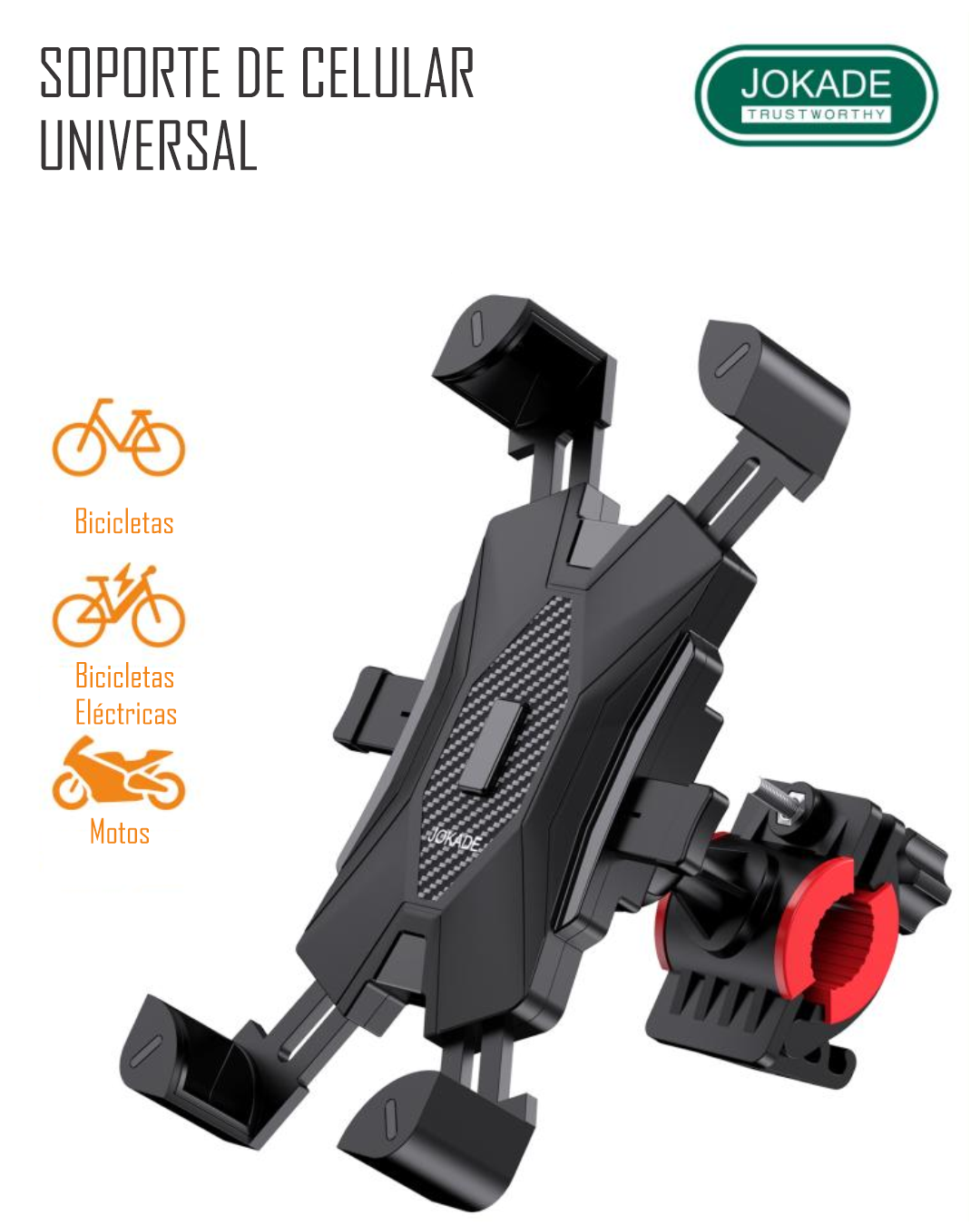 Soporte Universal Para Celular Bicicleta Moto Porta Celular – Tu Exosto