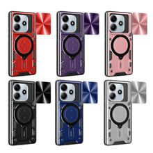 Cargar imagen en el visor de la galería, Estuche Proteccion Camara Con Soporte Para Xiaomi / Redmi Note 14 4G
