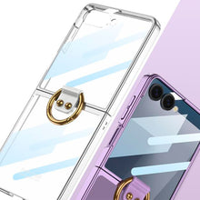 Cargar imagen en el visor de la galería, Estuche GKK Phantom Anillo De lujo para Samsung Z Flip7

