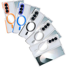 Cargar imagen en el visor de la galería, Funda transparente Magsafe colortech para Samsung Z fold7
